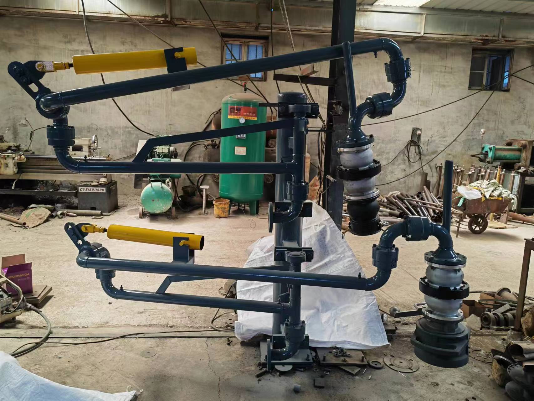 江西宜春客戶(hù)定制采購(gòu)的一批AL2543汽車(chē)底部卸車(chē)鶴管(液氬鶴管)已通過(guò)物流發(fā)往使用現(xiàn)場(chǎng)(1) AL2543b.jpg